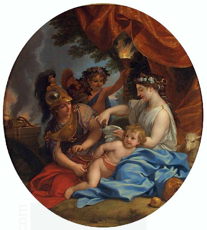 Charles le Brun Venus Clipping Cupids Wings China oil painting art